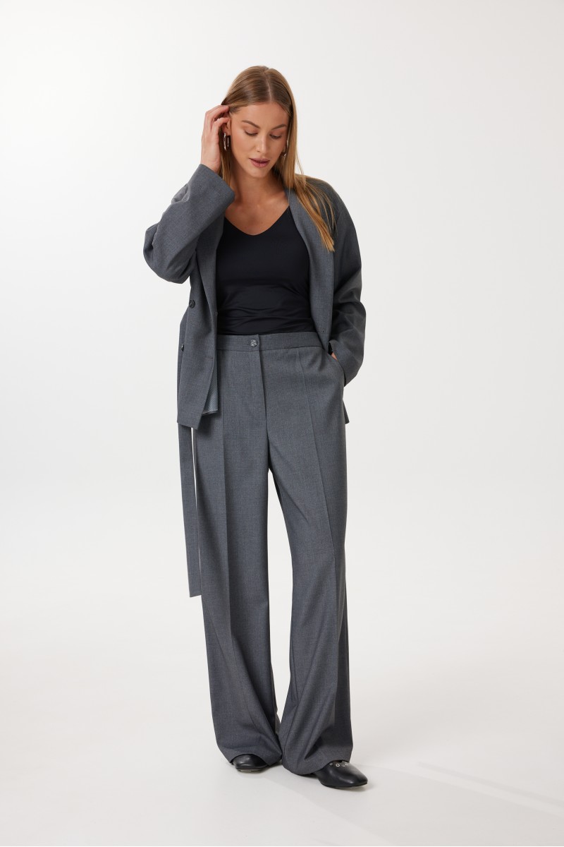 Брюки 4623 серый