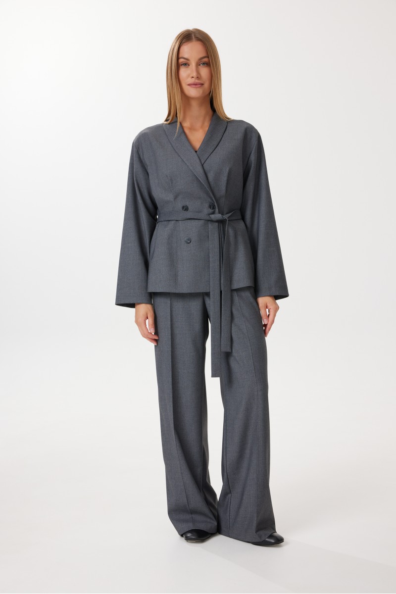 Жакет 4631 серый Жакет 4631 серый