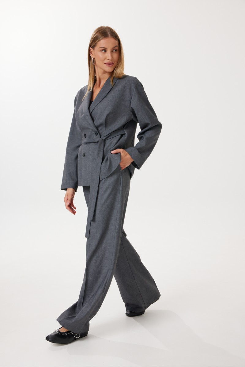 Брюки 4623 серый