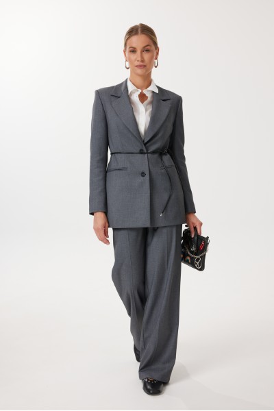 Жакет 4632 серый