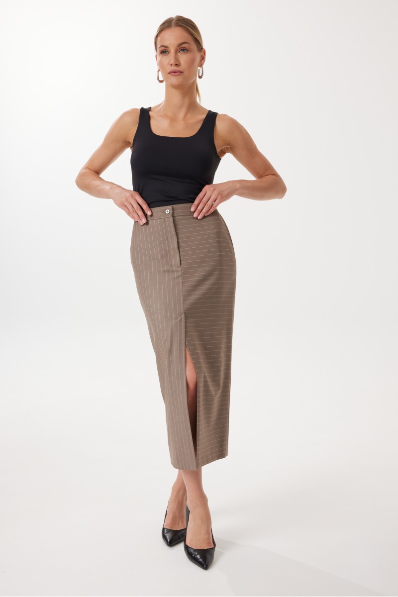 Юбка 4636 капучино Юбка 4636 капучино