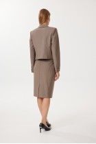 Юбка 4372 капучино