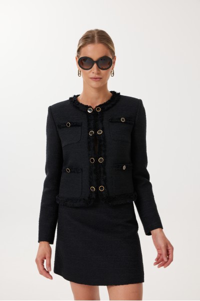 Жакет 4638 черный