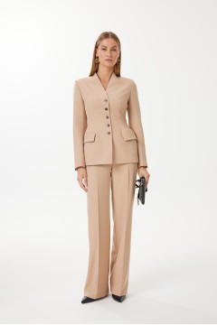 Брюки 4304 бежевый Брюки 4304 бежевый