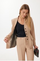 Жакет 4644 бежевый Жакет 4644 бежевый