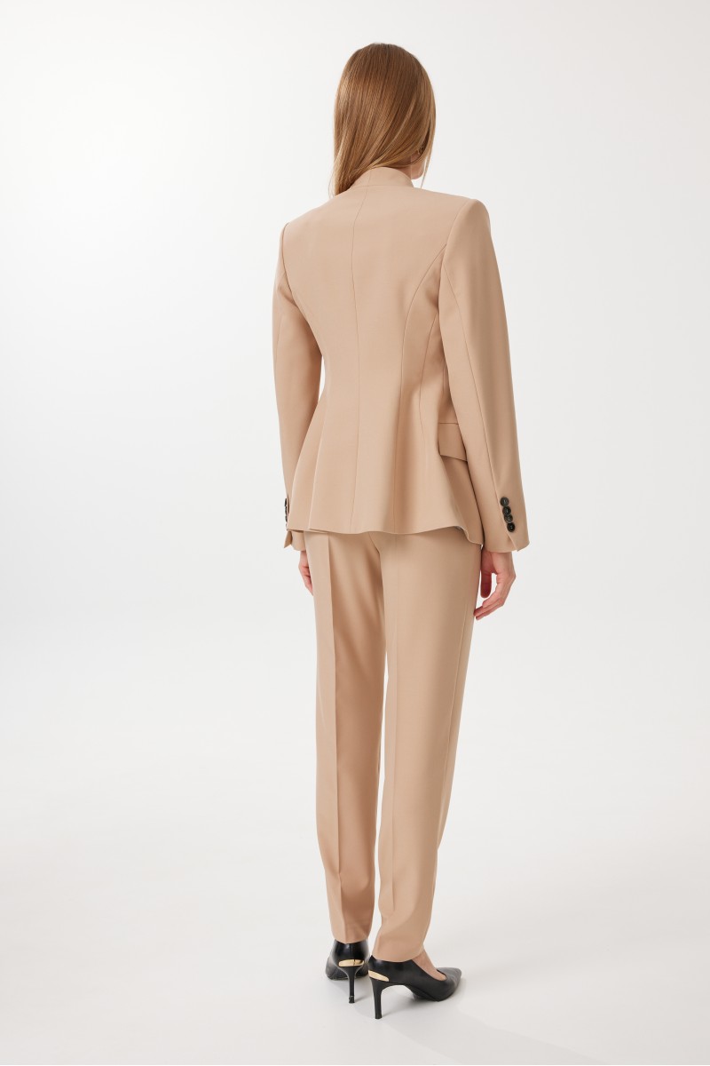 Брюки 4653 бежевый