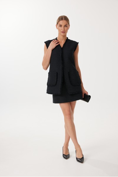 Жилет 4645 черный