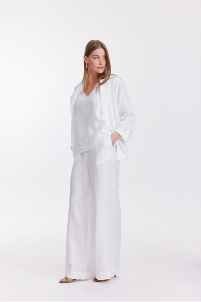 Брюки 4610 белые