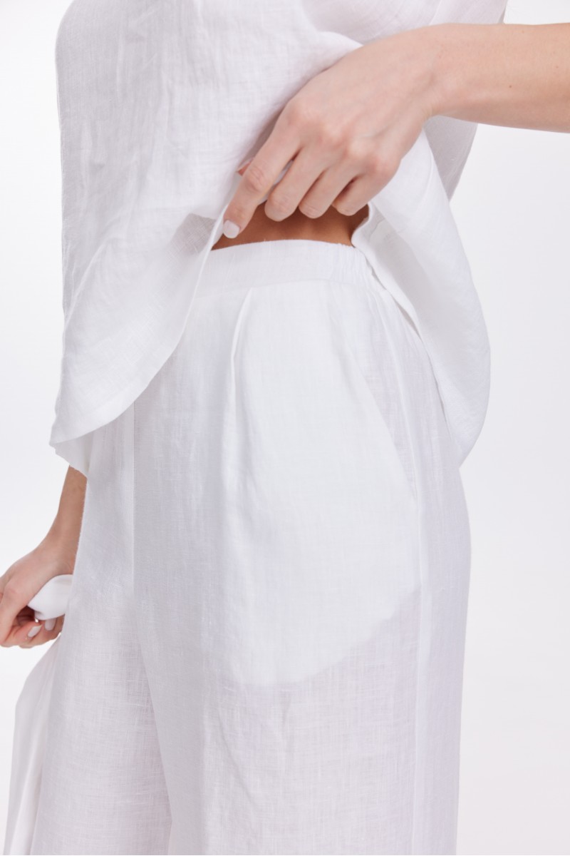 Брюки 4610 белые