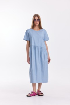 Платье 4613 голубой
