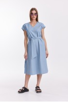 Платье 4608 голубое