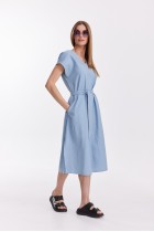 Платье 4608 голубое