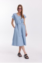 Платье 4608 голубое