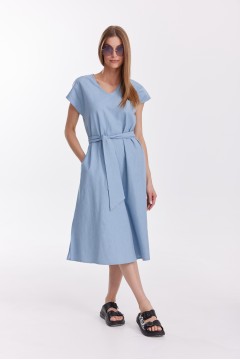 Платье 4608 голубое