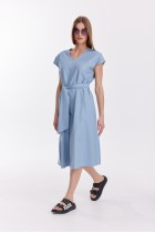 Платье 4608 голубое