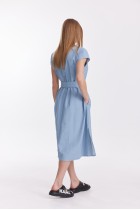 Платье 4608 голубое