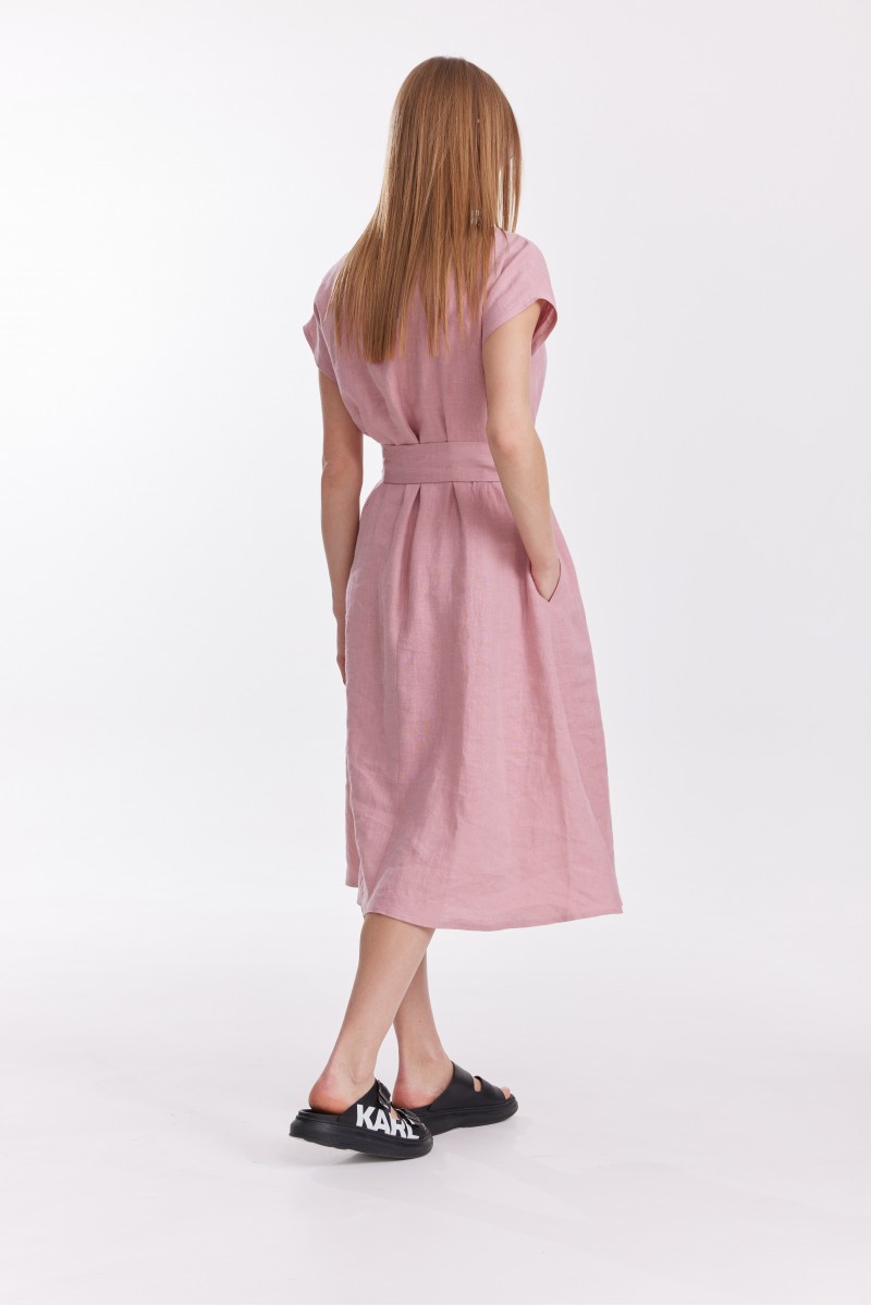 Платье 4607 роза