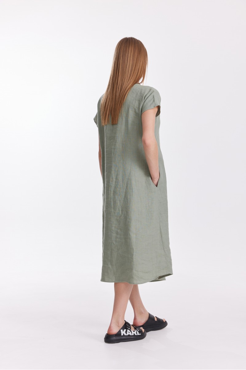 Платье 4585 мох Платье 4585 мох