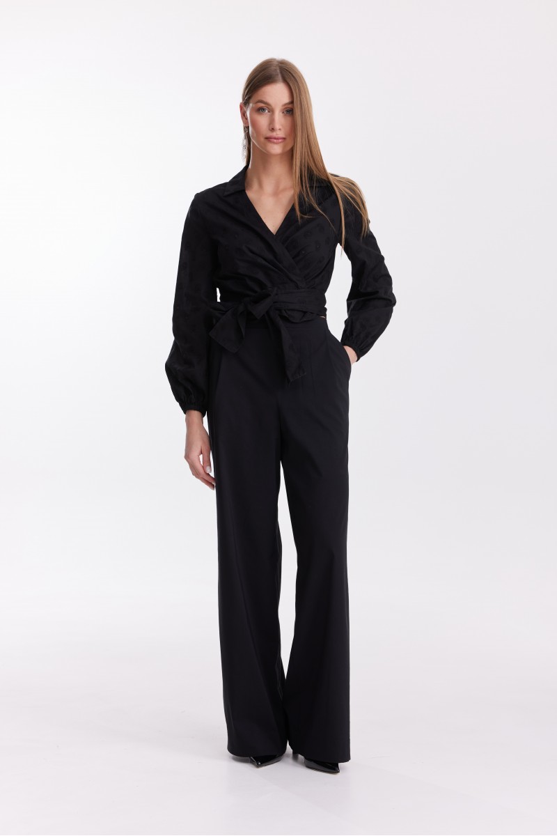 Блузка 4599-1 черная