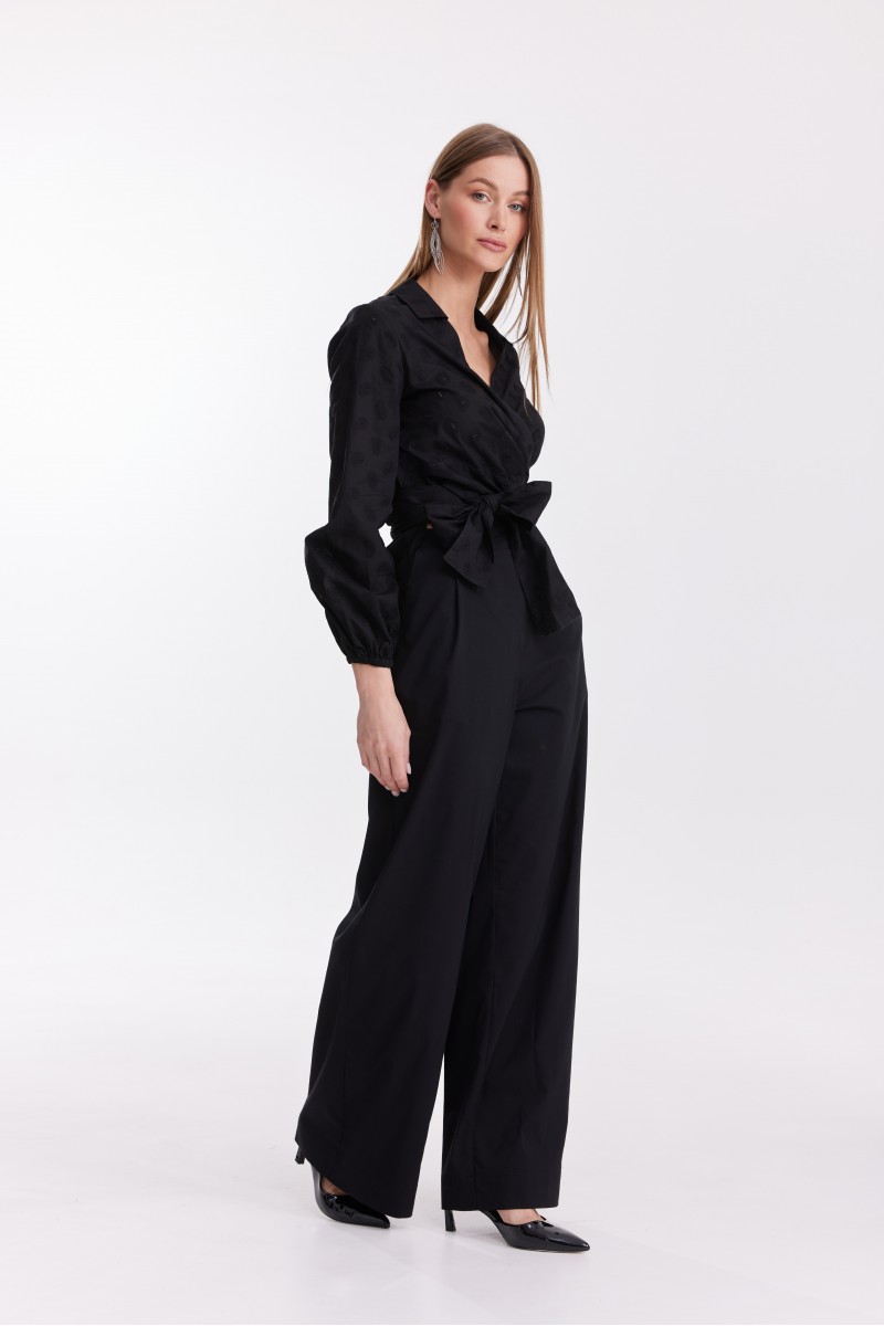 Блузка 4599-1 черная