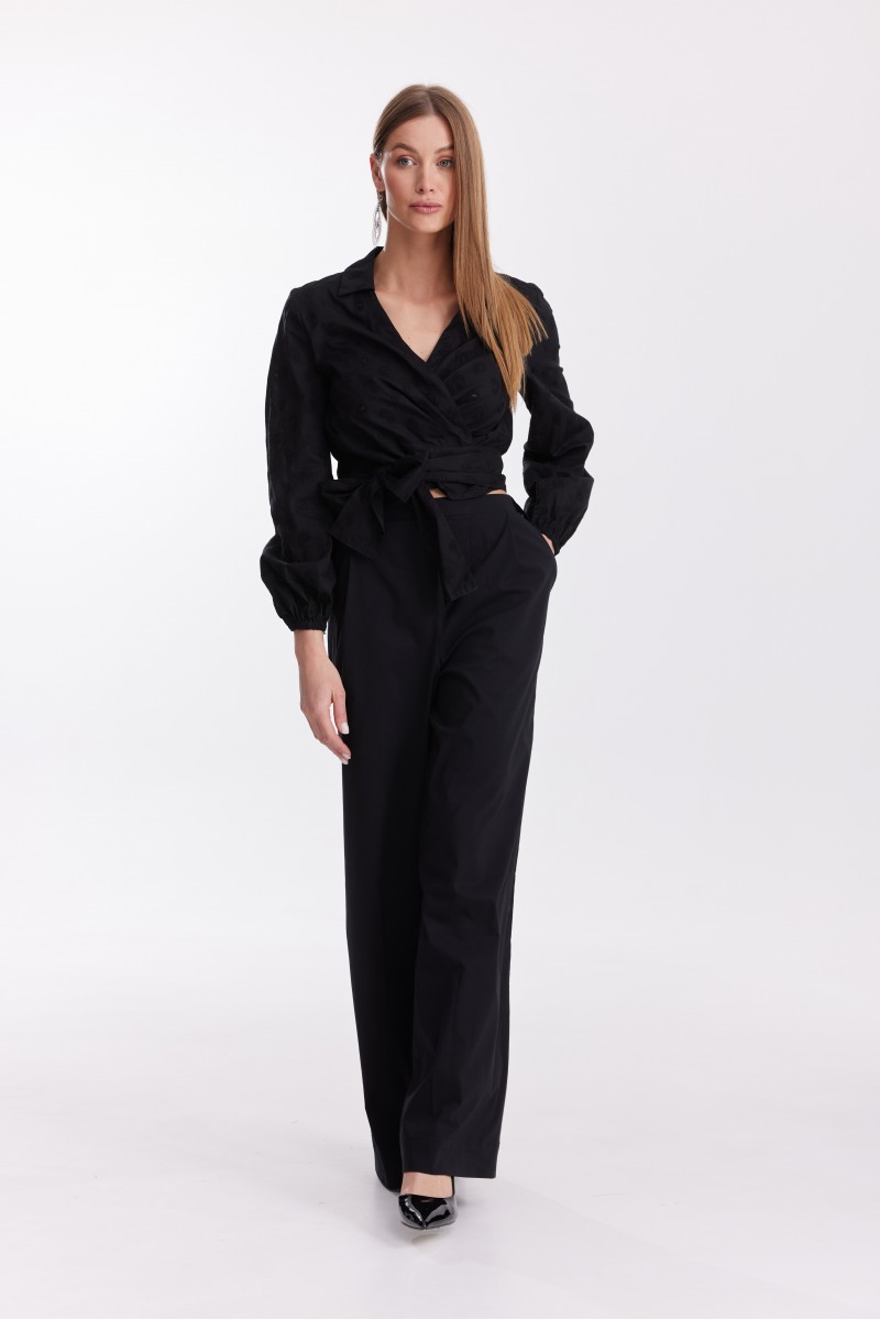 Блузка 4599-1 черная