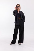 Блуза 4600-1 чёрная