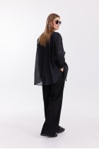 Блуза 4600-1 чёрная