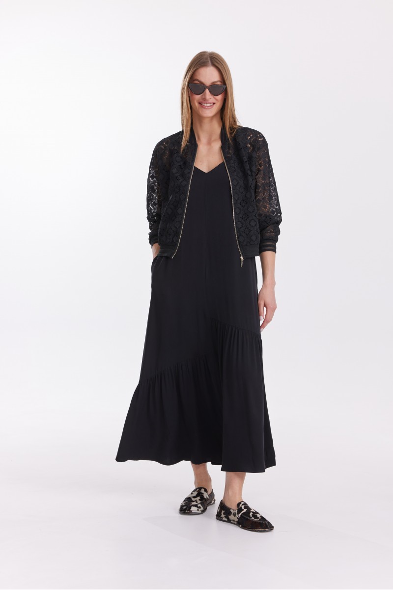 Бомбер 4603-1 черный