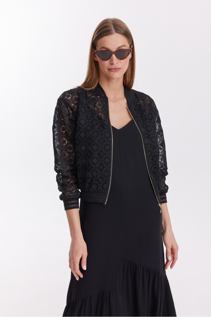 Бомбер 4603-1 черный