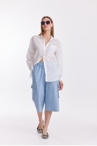 Кюлоты 4587 голубые