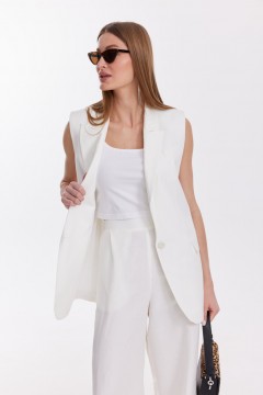 Жилет 4597 молоко