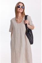 Платье 4606 беж
