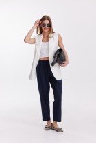 Брюки 4598 синий