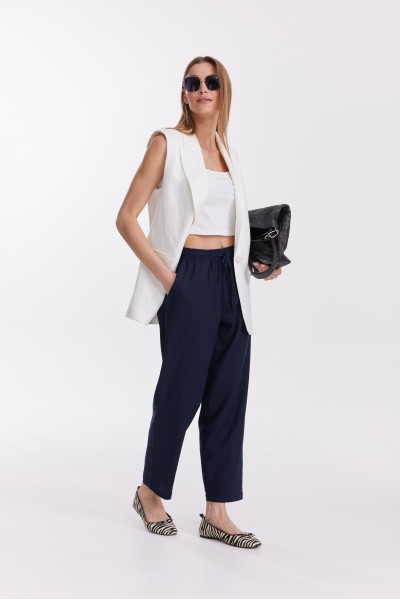 Брюки 4598 синий