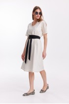 Платье 4605 св. беж