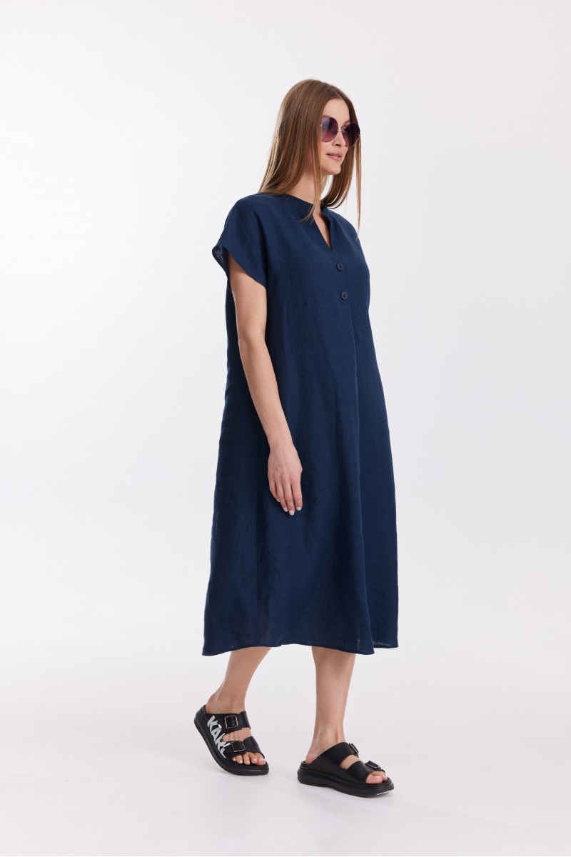 Платье 4585-1 синее