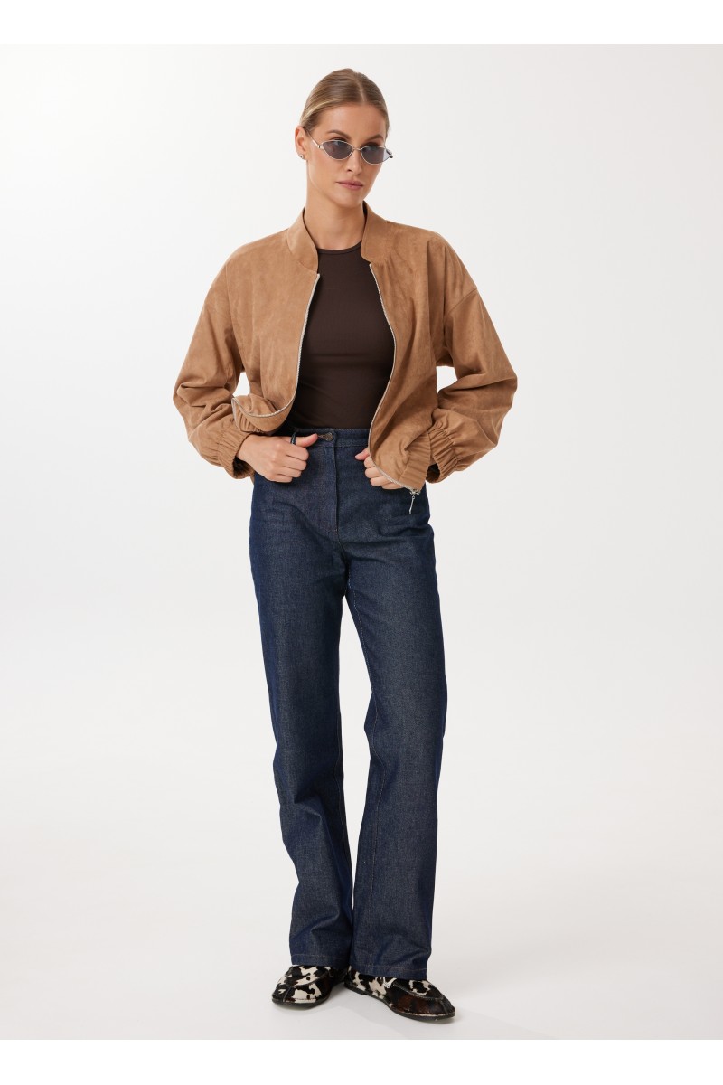 Бомбер 4649 песочный Бомбер 4649 песочный