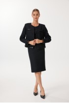 Юбка 4372 черная