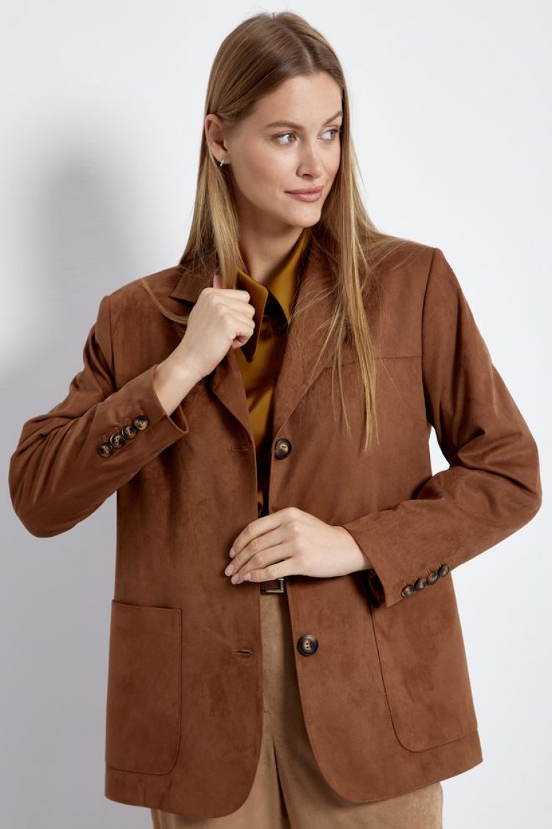 Жакет 4509 шоколад Жакет 4509 шоколад