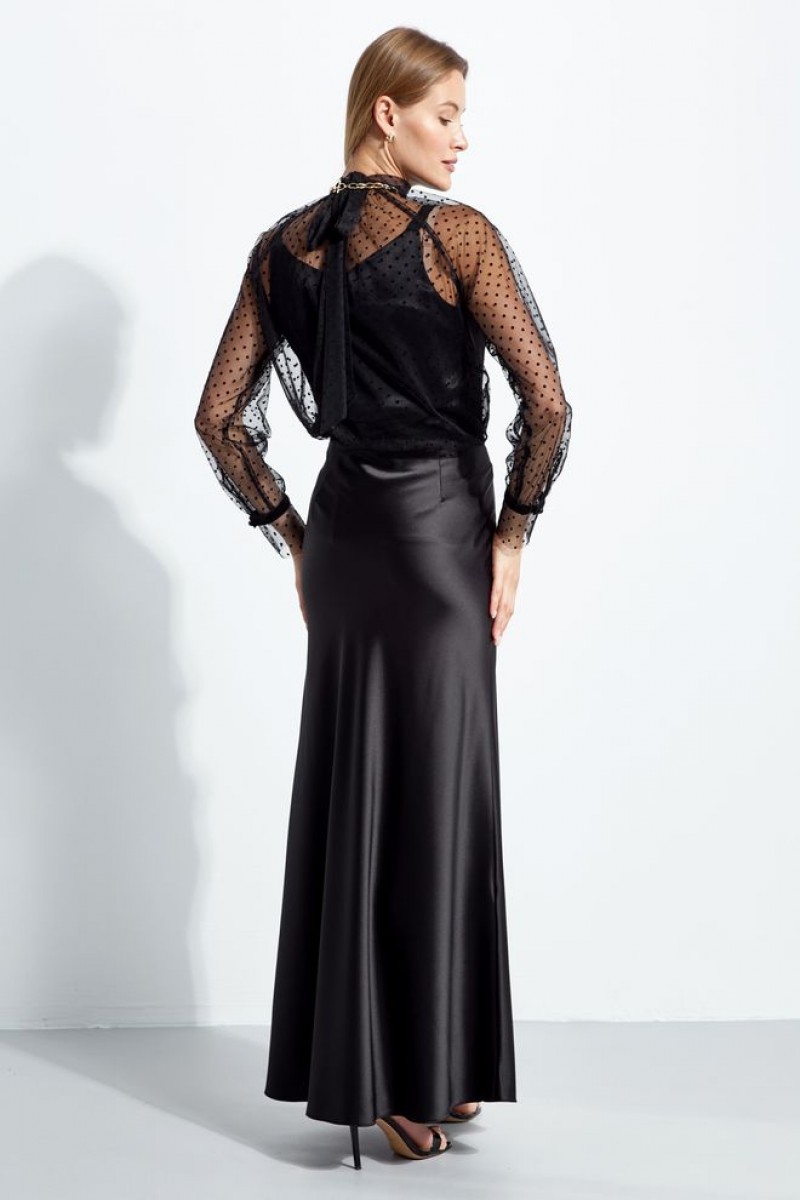 Юбка 4525 черная