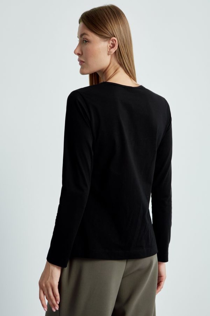 Лонгслив 4354 Черный 