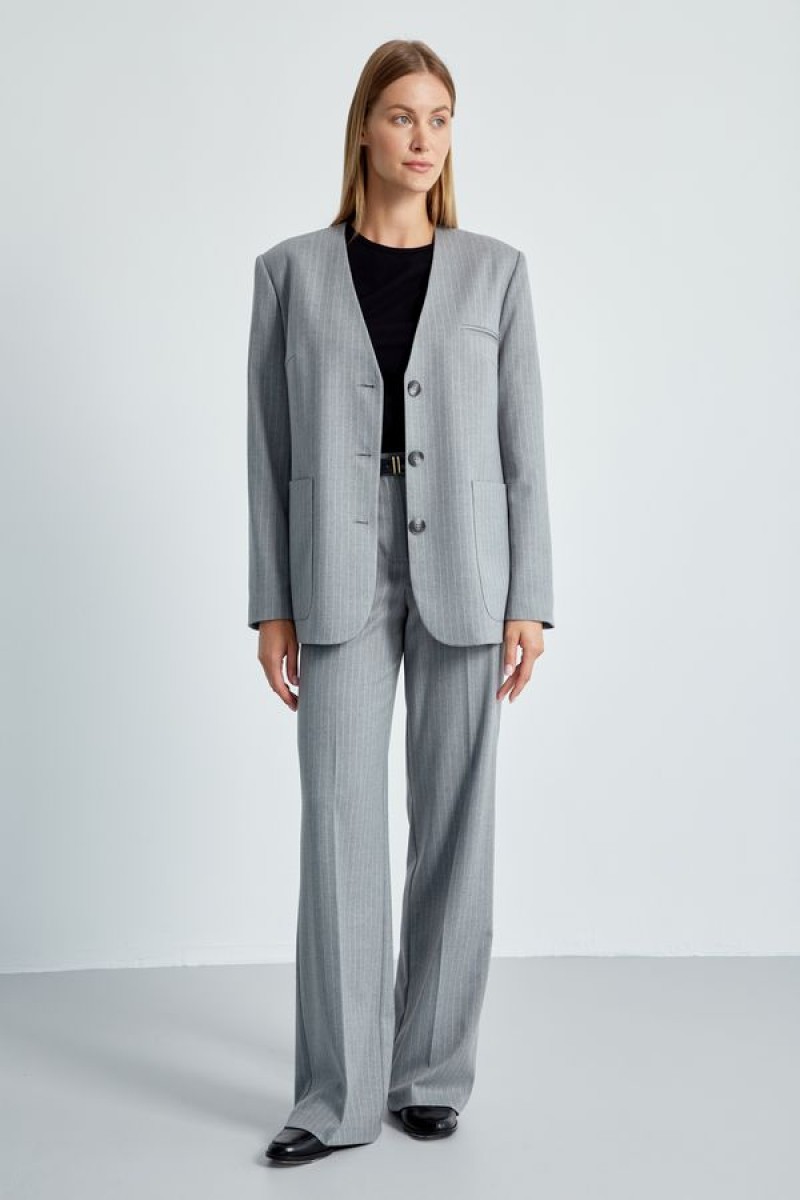 Жакет 4478 серый 