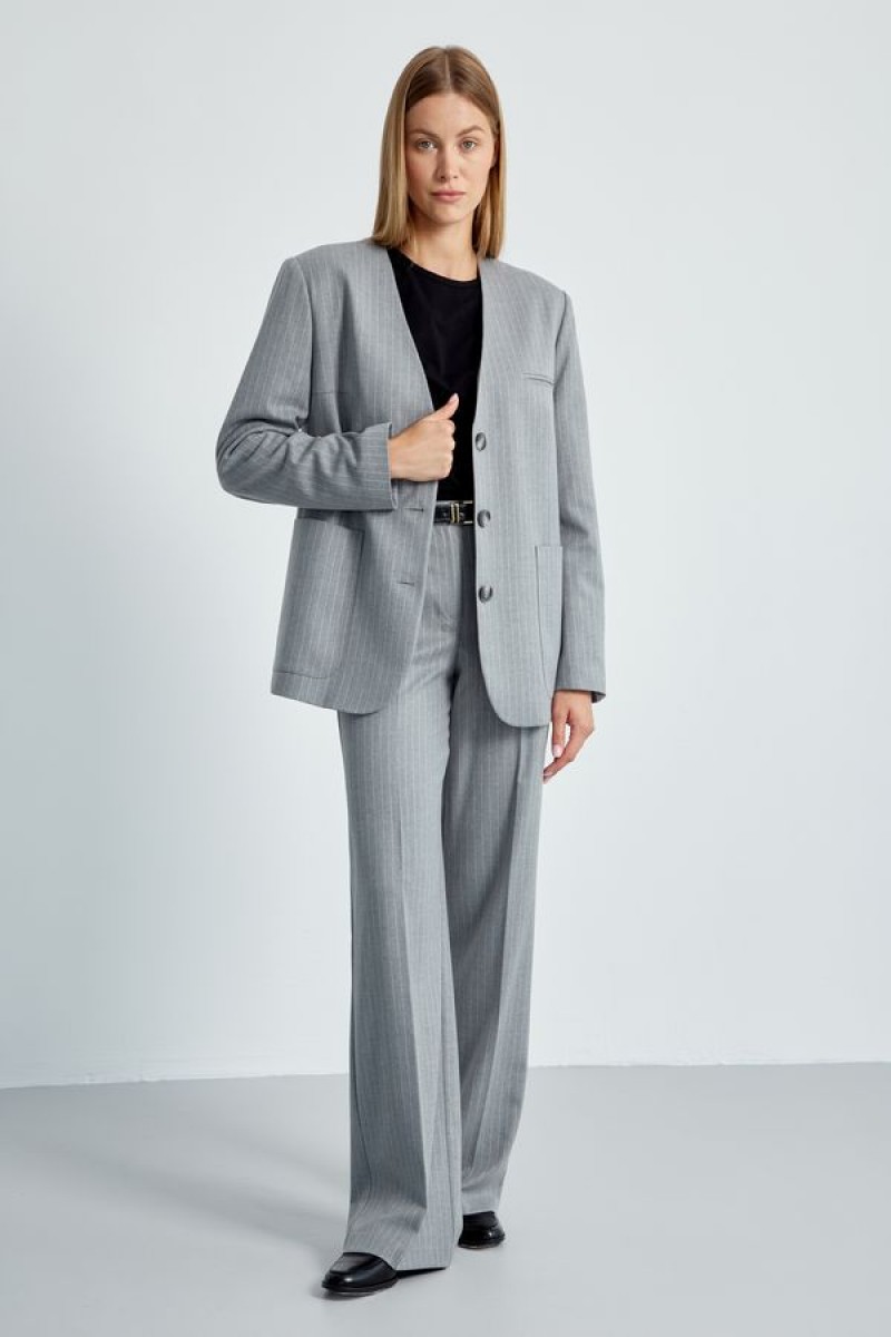 Жакет 4478 серый 