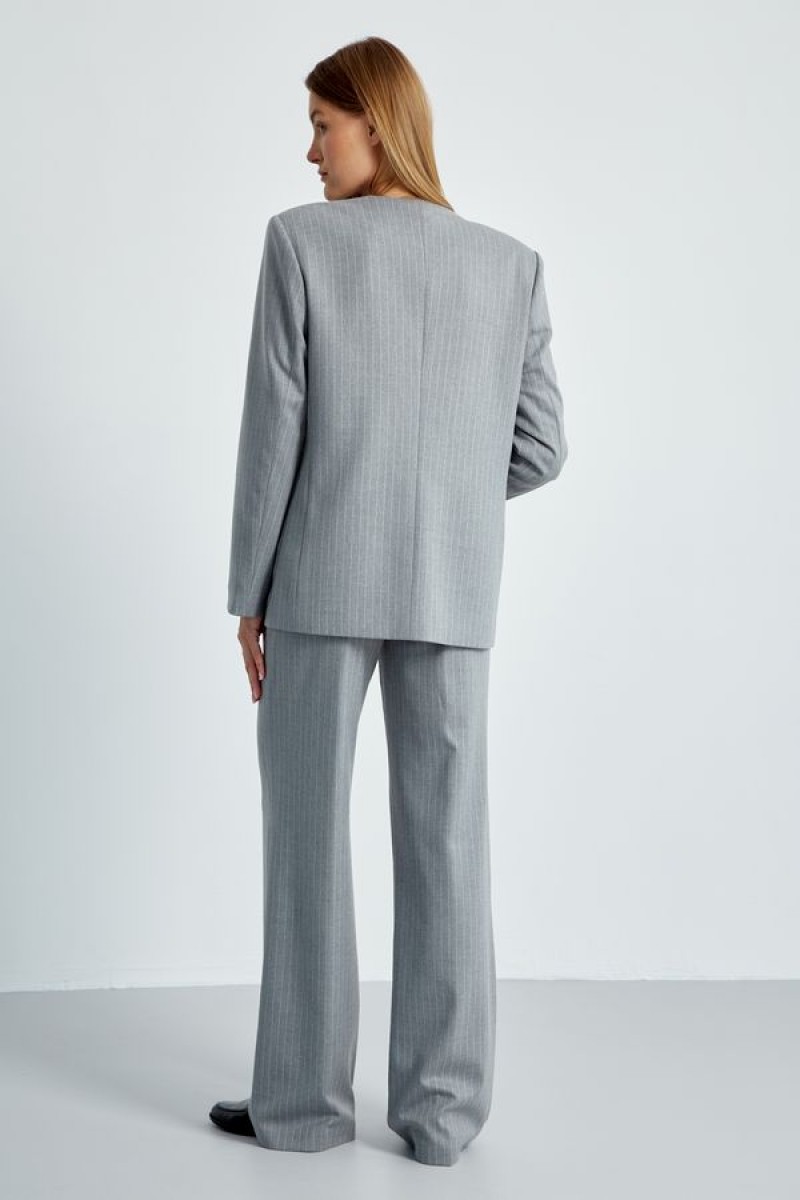 Жакет 4478 серый 