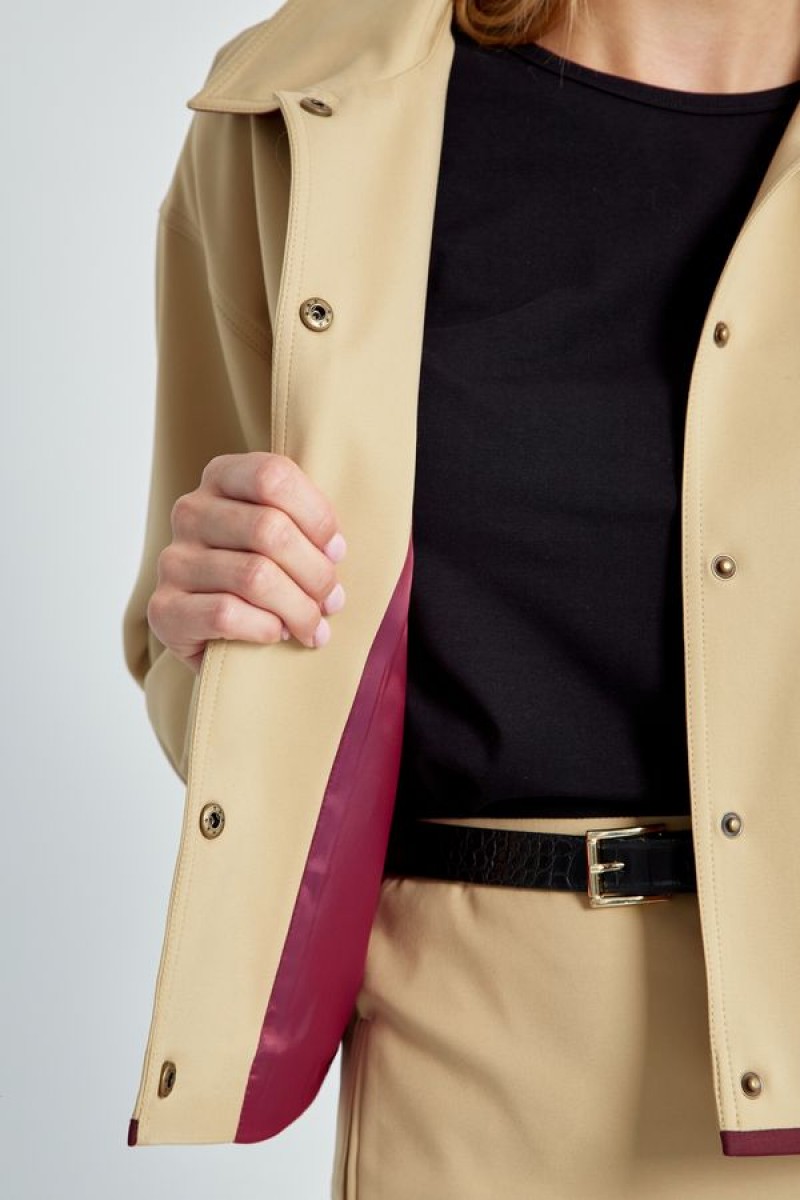 жакет 4476 золотисто-бежевый