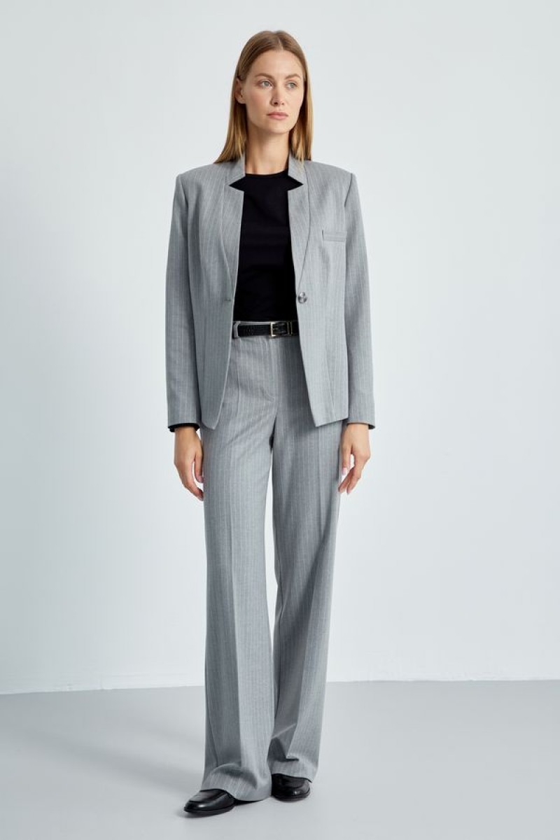 Жакет 4470 серый 