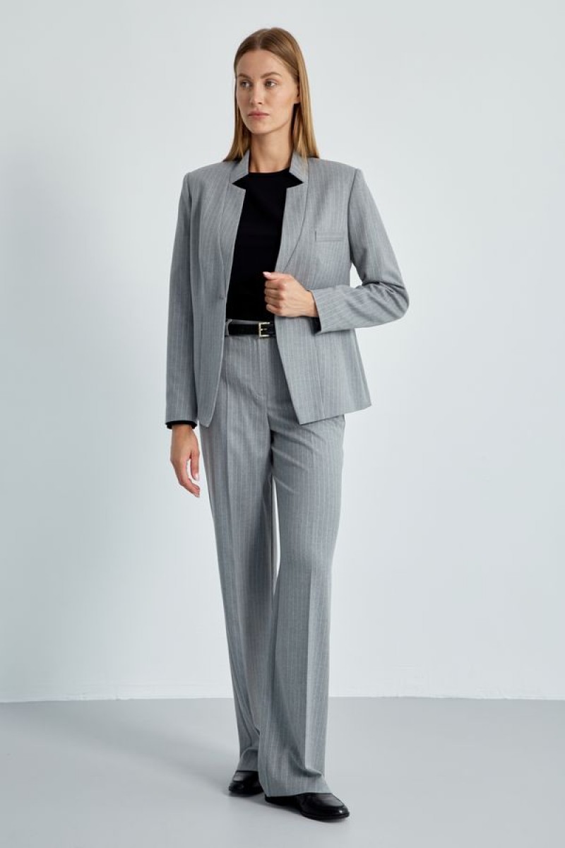 Жакет 4470 серый 