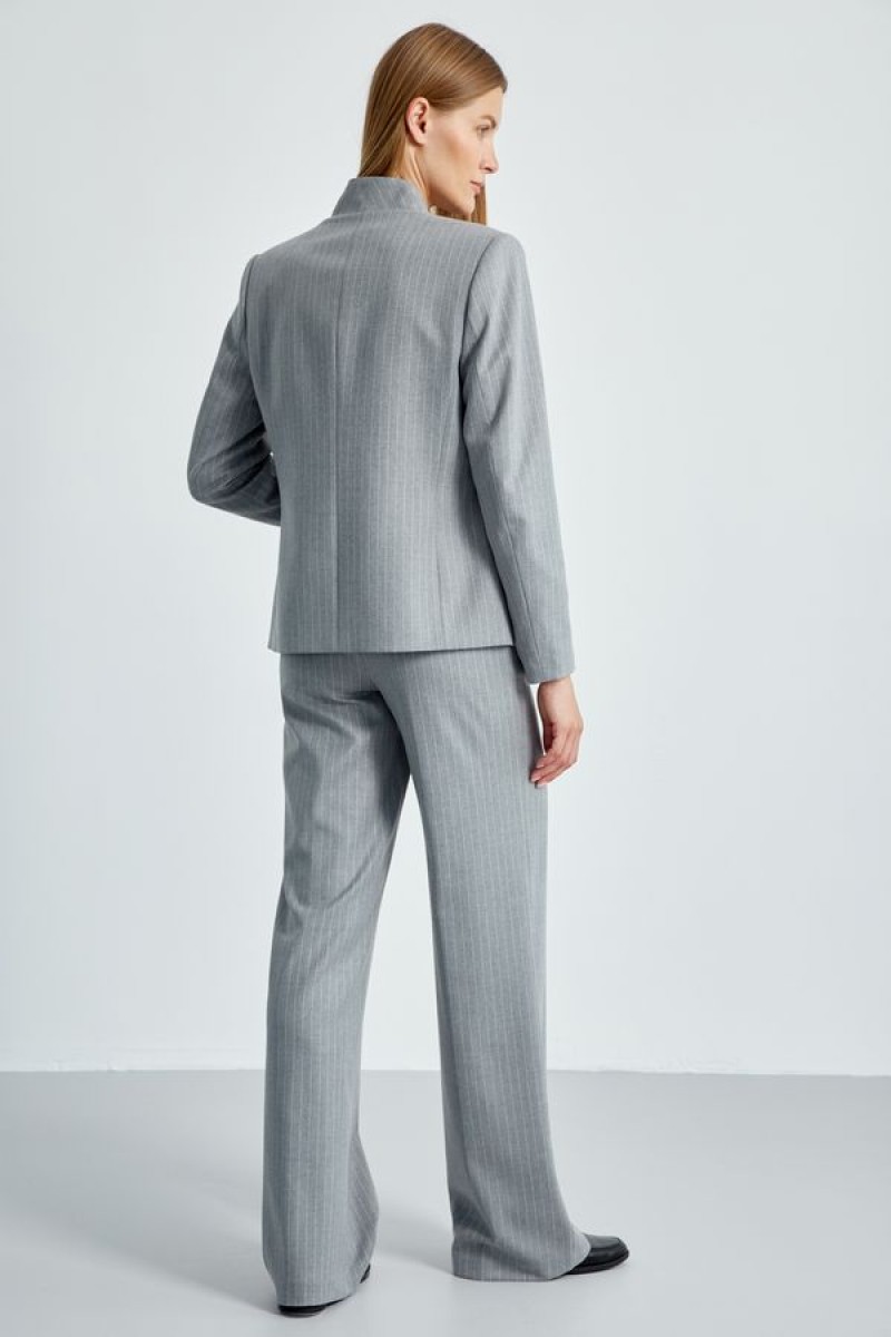 Жакет 4470 серый 