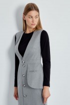 Сарафан 4497 серый 