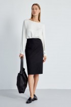 Юбка 4372 черный 